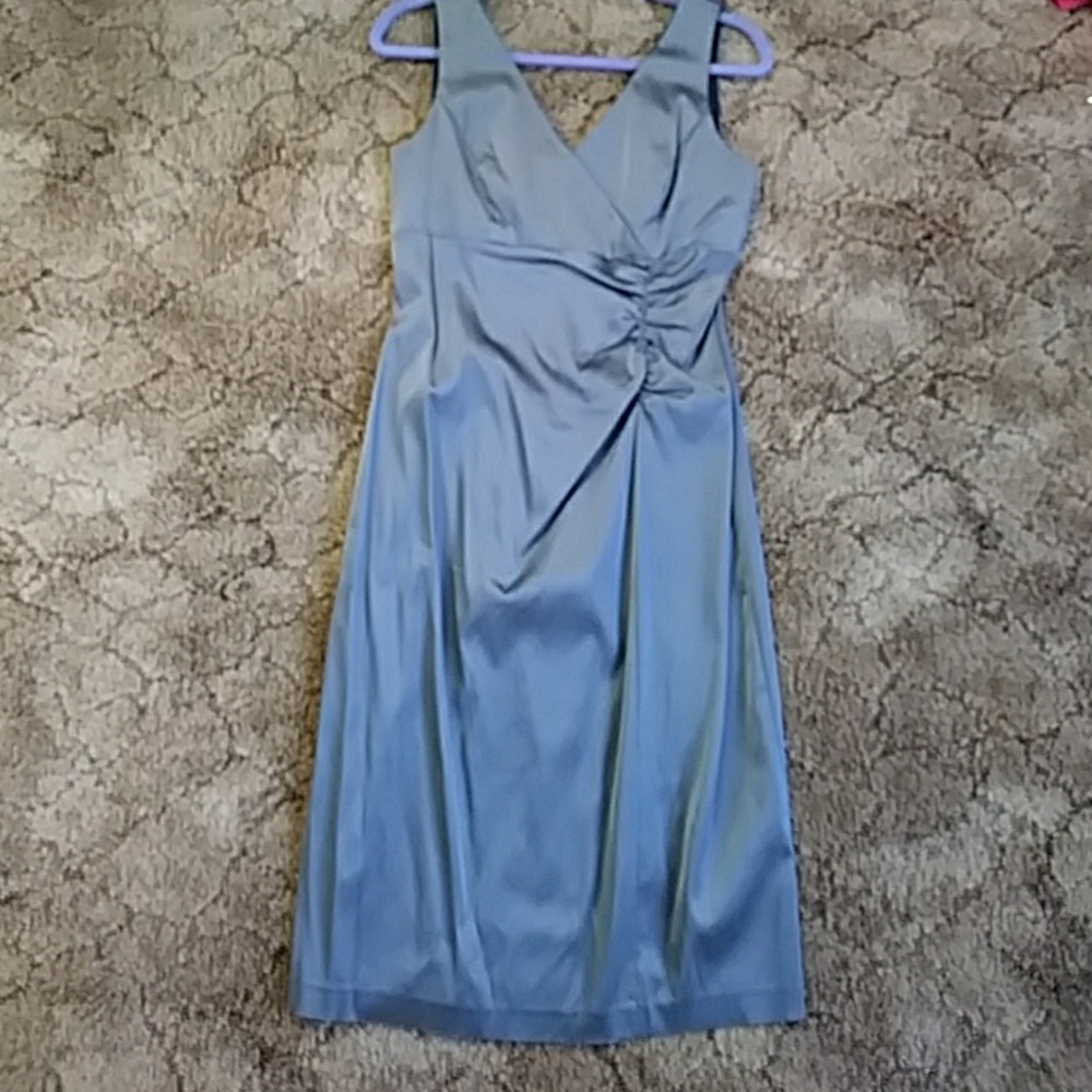 Donna Rico Grey Midi Formal Dress, sz 10